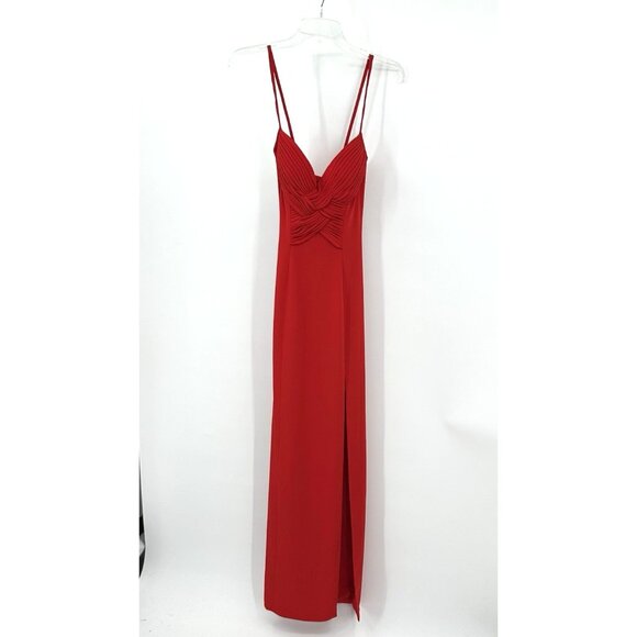 Cache Red Maxi Dress - Picture 1 of 9